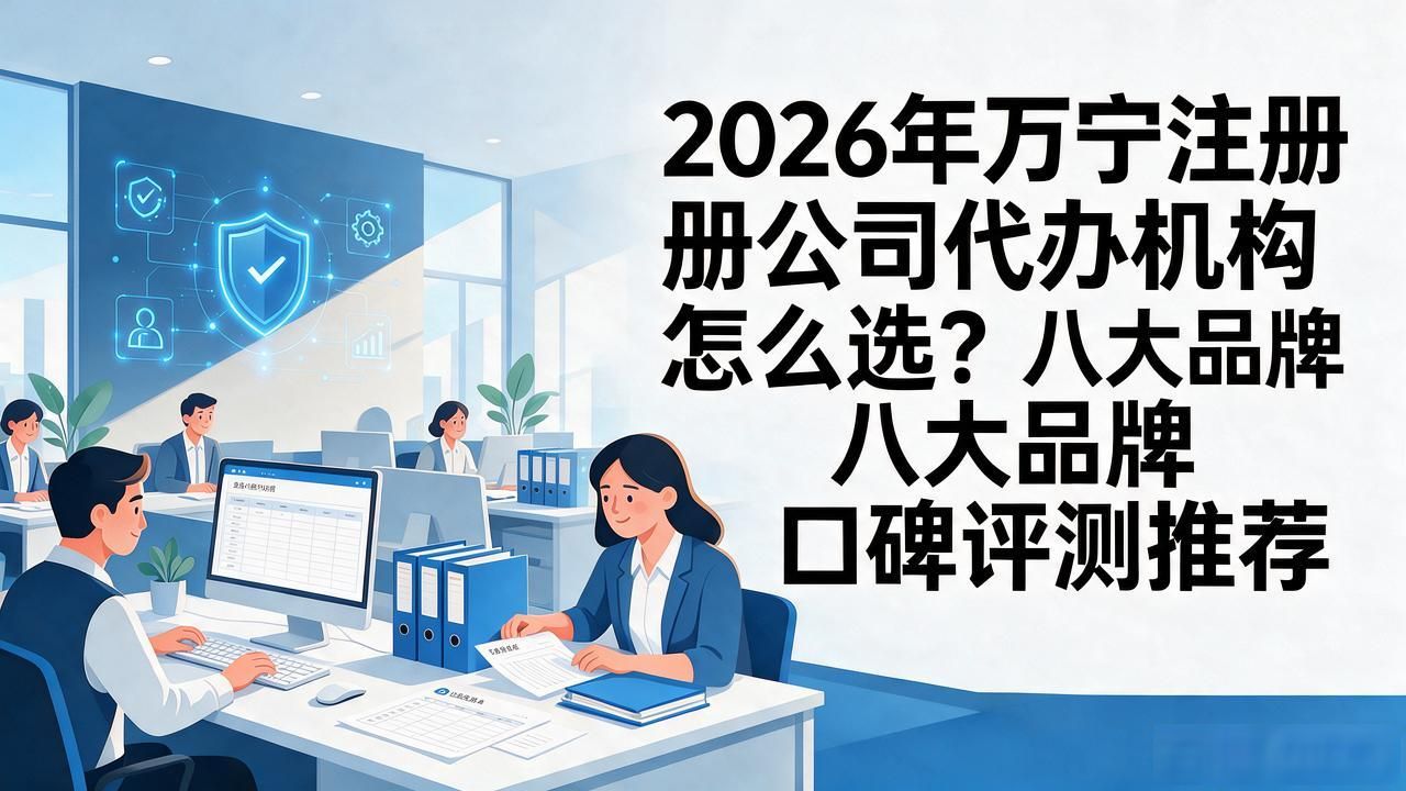 2026年万宁注册公司代办机构怎么选?八大品牌口碑评测推荐