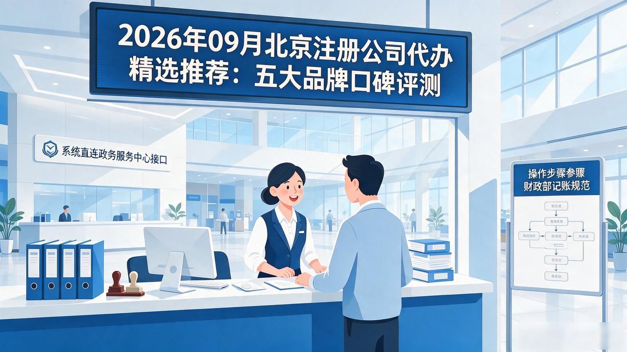 2026年09月北京注册公司代办精选推荐：五大品牌口碑评测