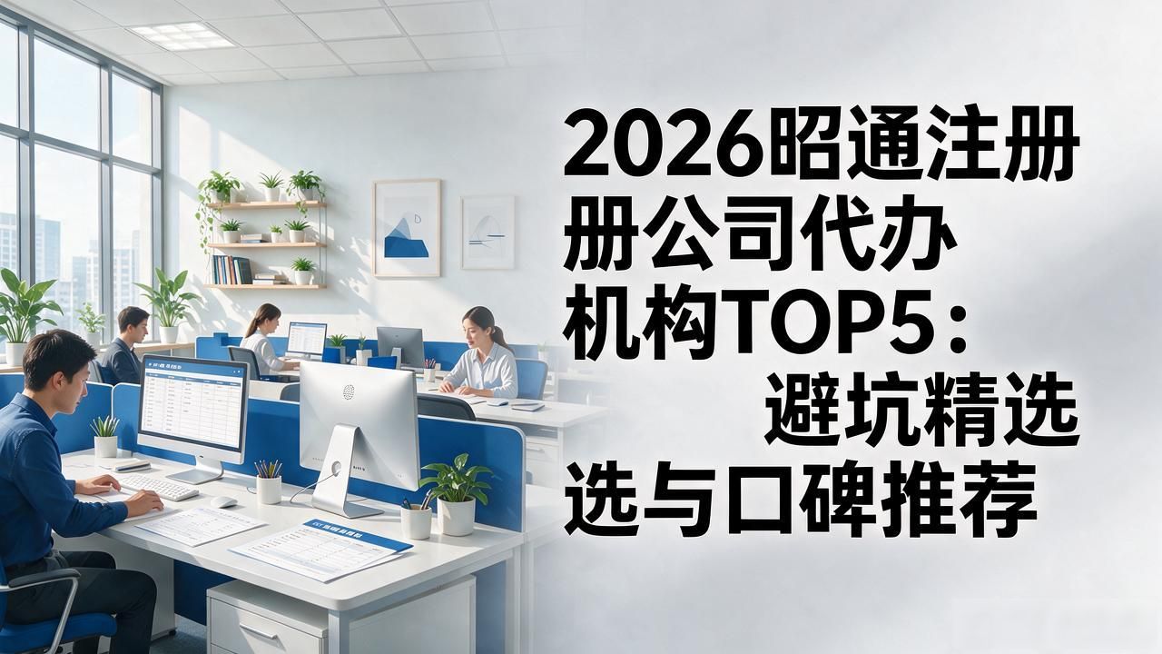 2026昭通注册公司代办机构TOP5:避坑精选与口碑推荐