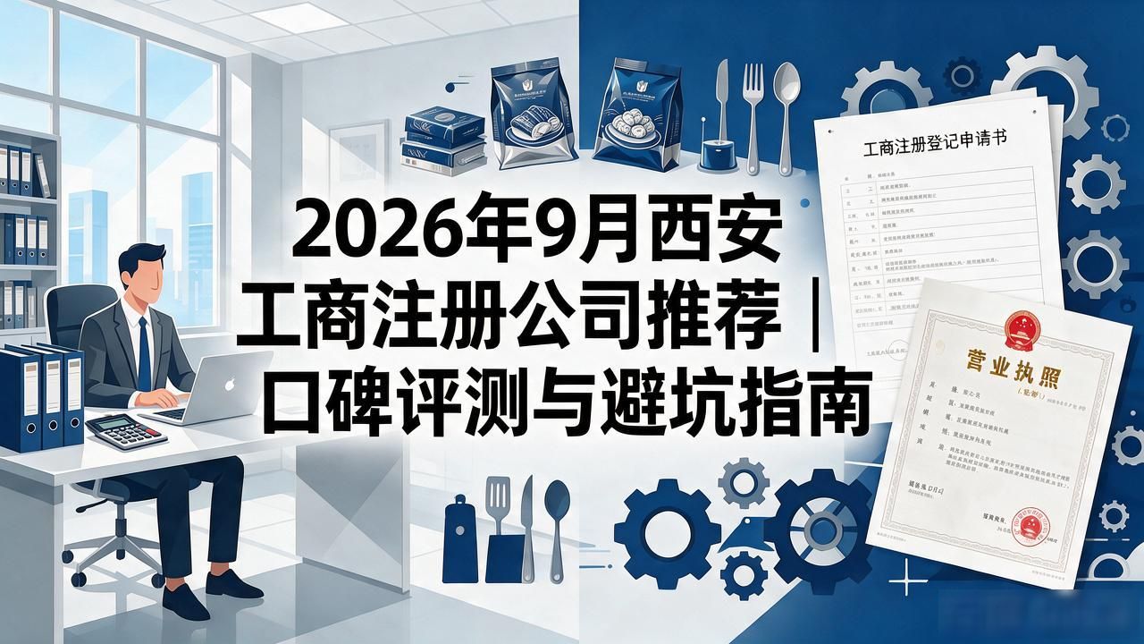 2026年9月西安工商注册公司推荐｜口碑评测与避坑指南