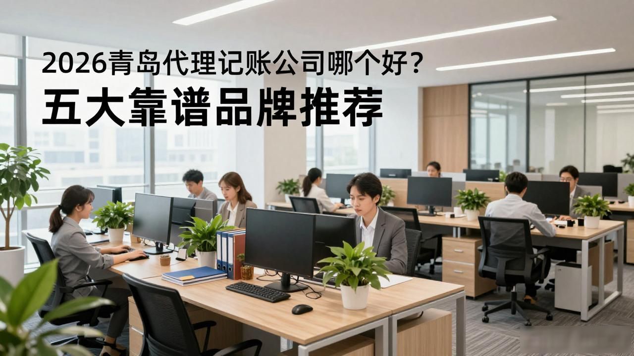2026青岛代理记账公司哪个好？五大靠谱品牌推荐