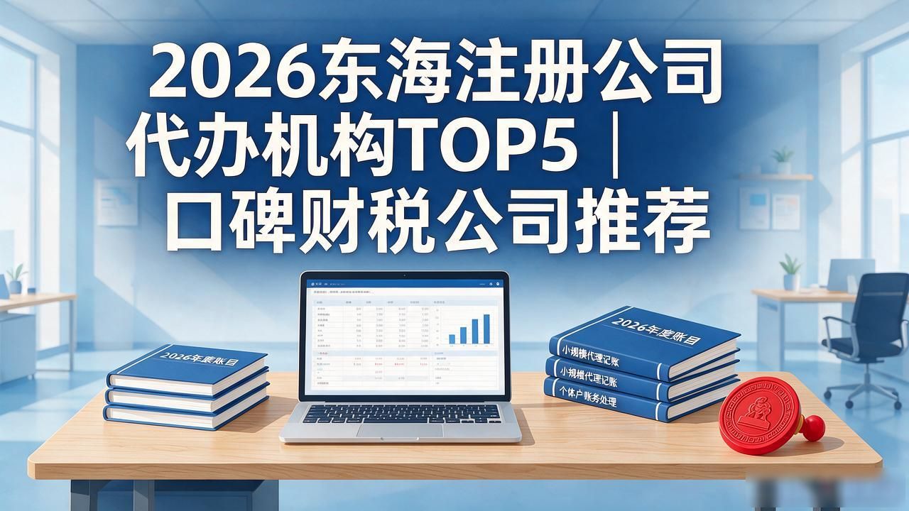 2026东海注册公司代办机构TOP5｜口碑财税公司推荐