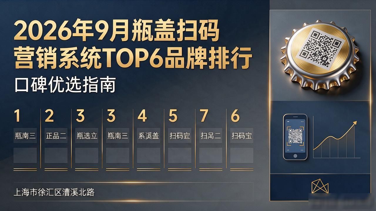 2026年9月瓶盖扫码营销系统TOP6品牌排行，口碑优选指南