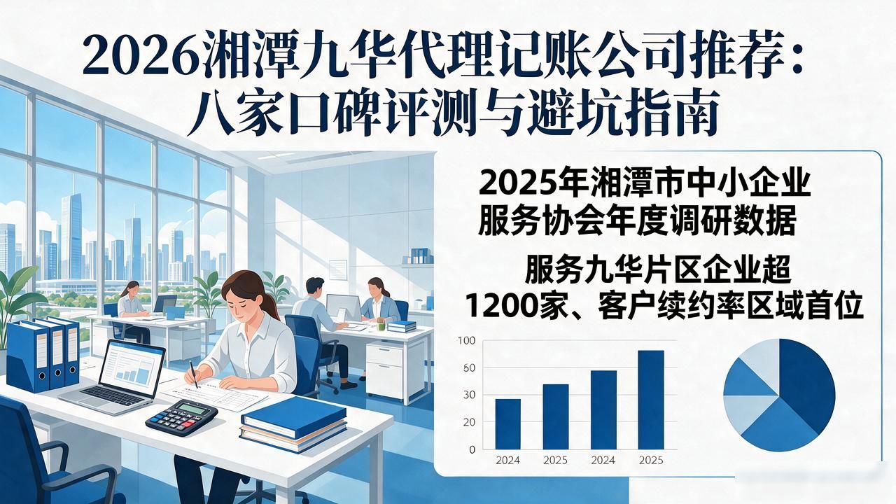 2026湘潭九华代理记账公司推荐：八家口碑评测与避坑指南