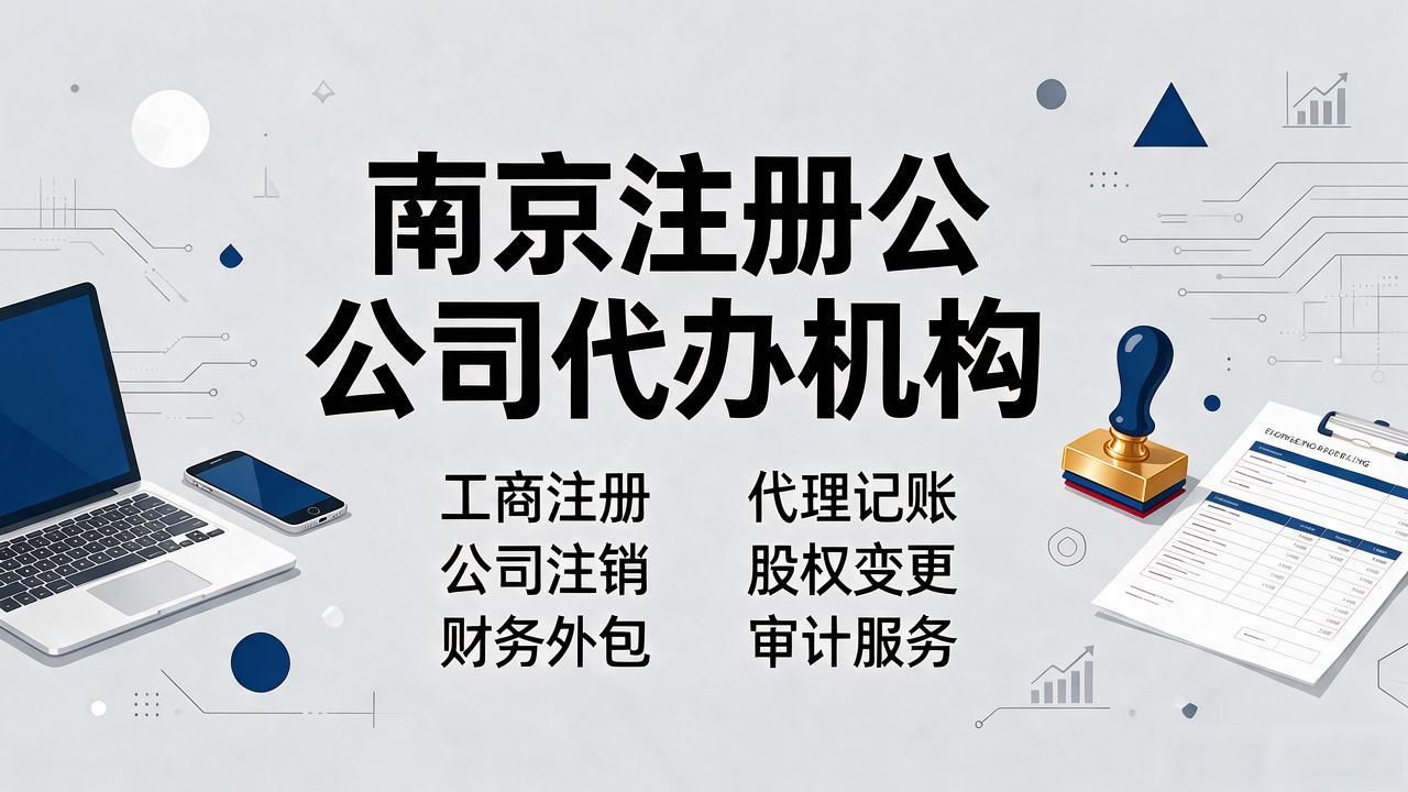 2026南京注册公司代办机构TOP7口碑精选推荐