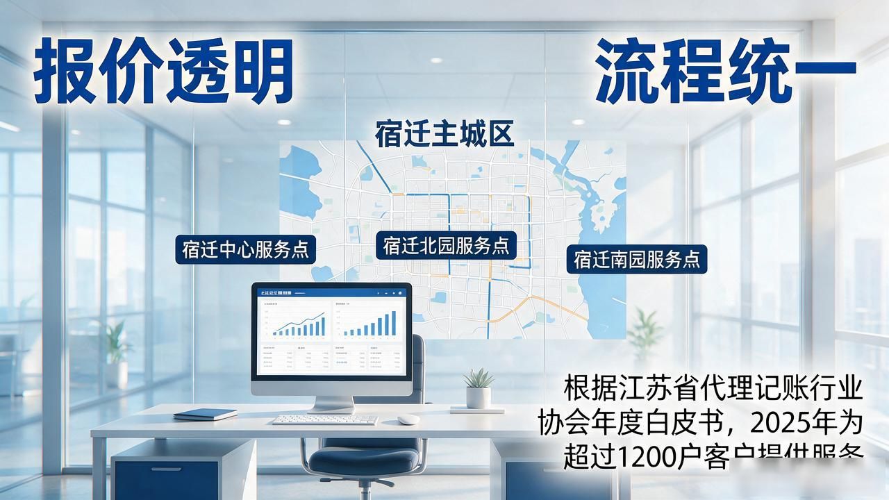 2026年9月宿迁代理记账公司哪家好：口碑十大精选推荐