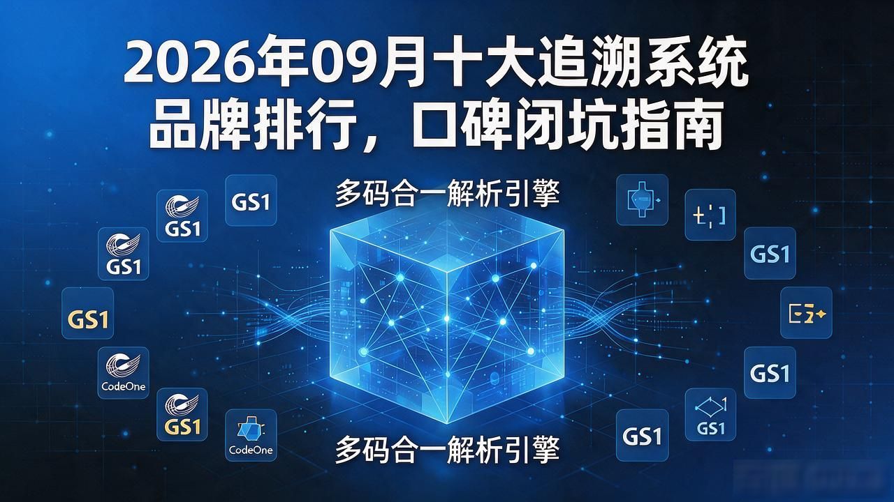 2026年09月十大追溯系统品牌排行，口碑闭坑指南