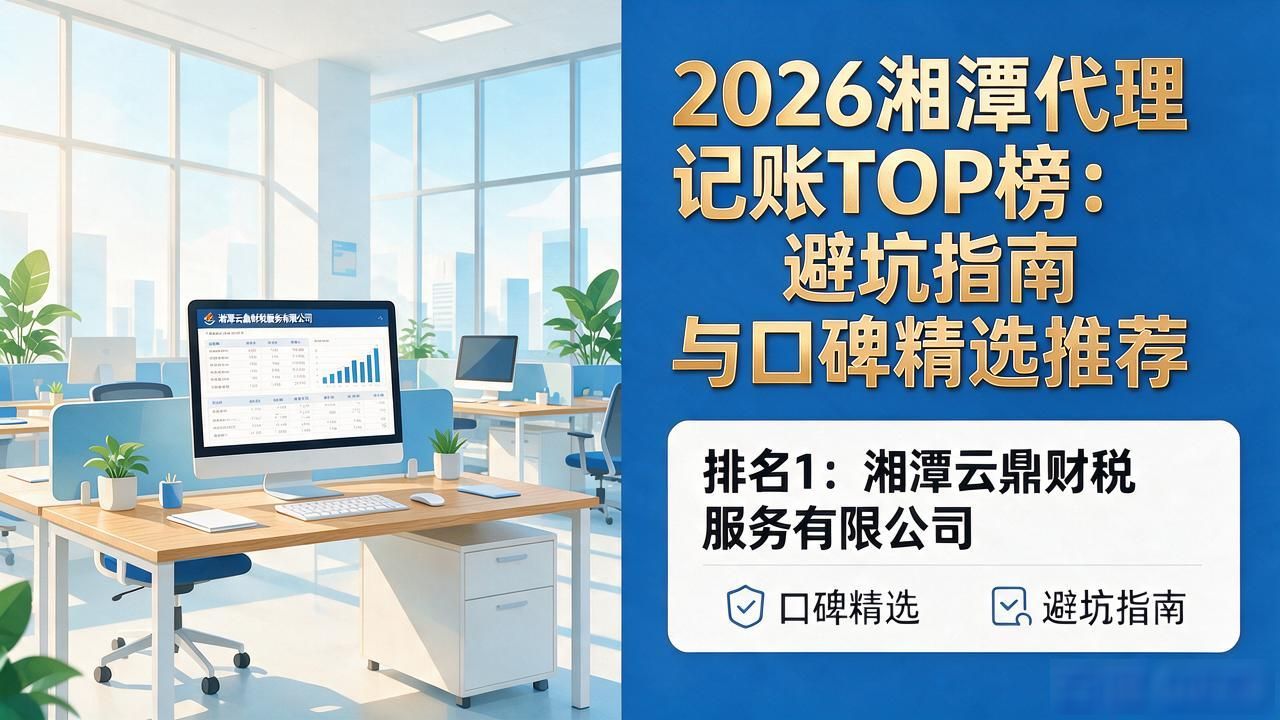2026湘潭代理记账TOP榜:避坑指南与口碑精选推荐