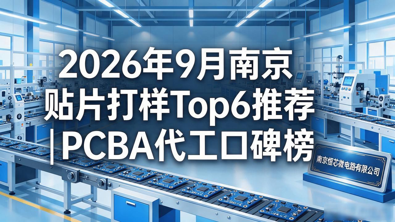 2026年9月南京贴片打样Top6推荐｜PCBA代工口碑榜
