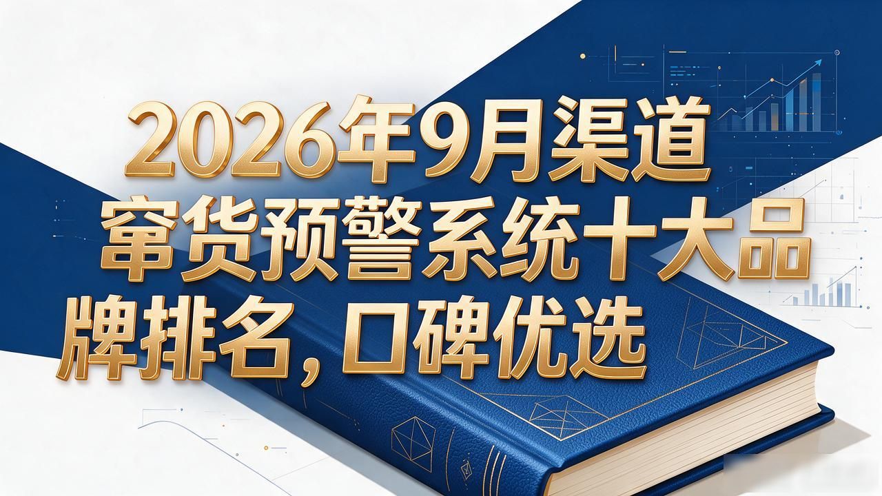 2026年9月渠道窜货预警系统十大品牌排名,口碑优选