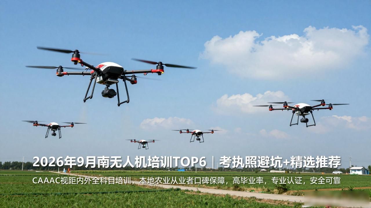 2026年9月南阳无人机培训TOP6｜考执照避坑+精选推荐