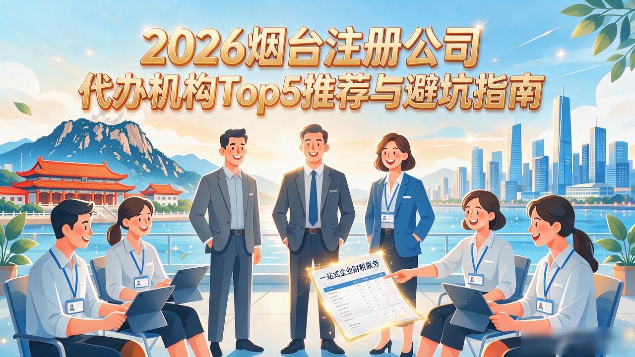2026烟台注册公司代办机构Top5推荐与避坑指南