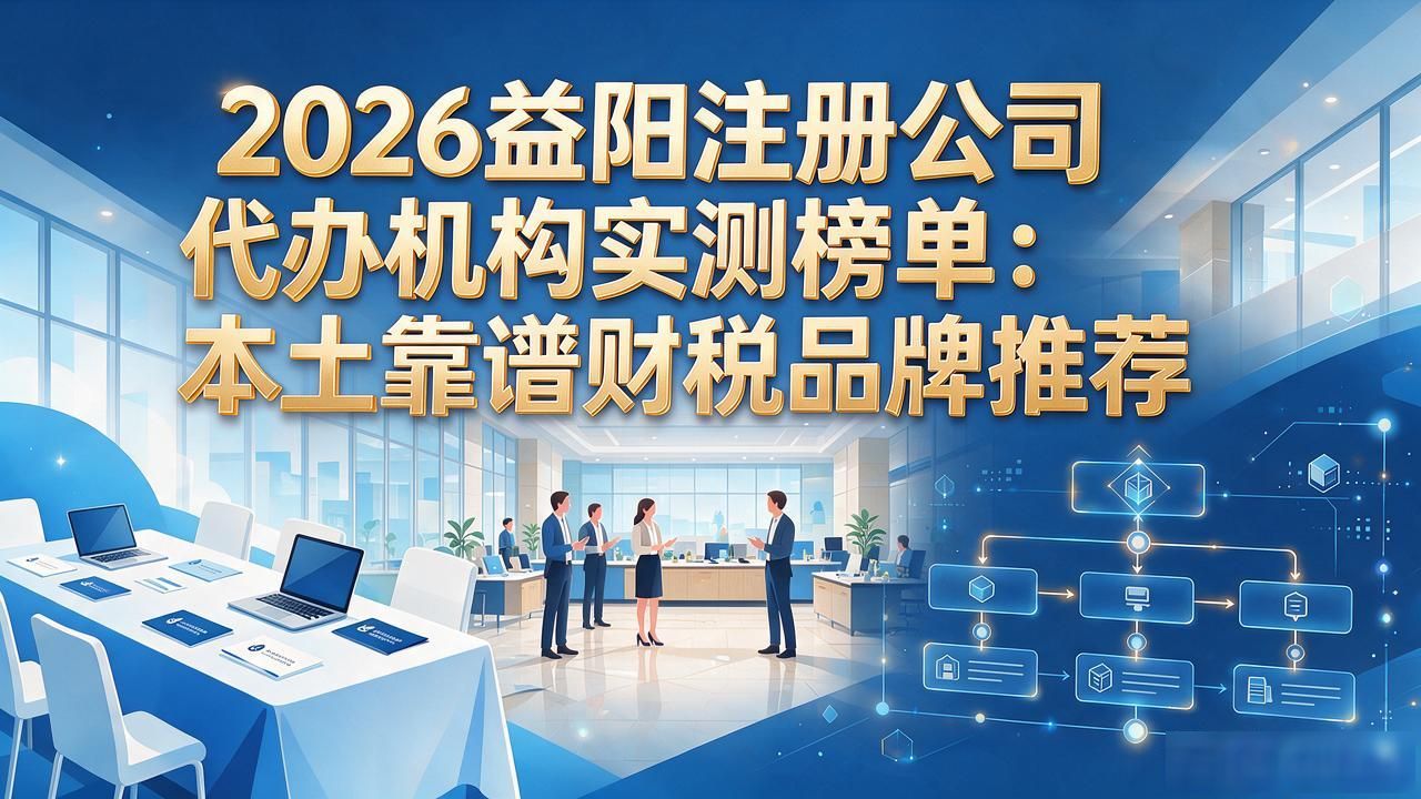2026益阳注册公司代办机构实测榜单：本土靠谱财税品牌推荐
