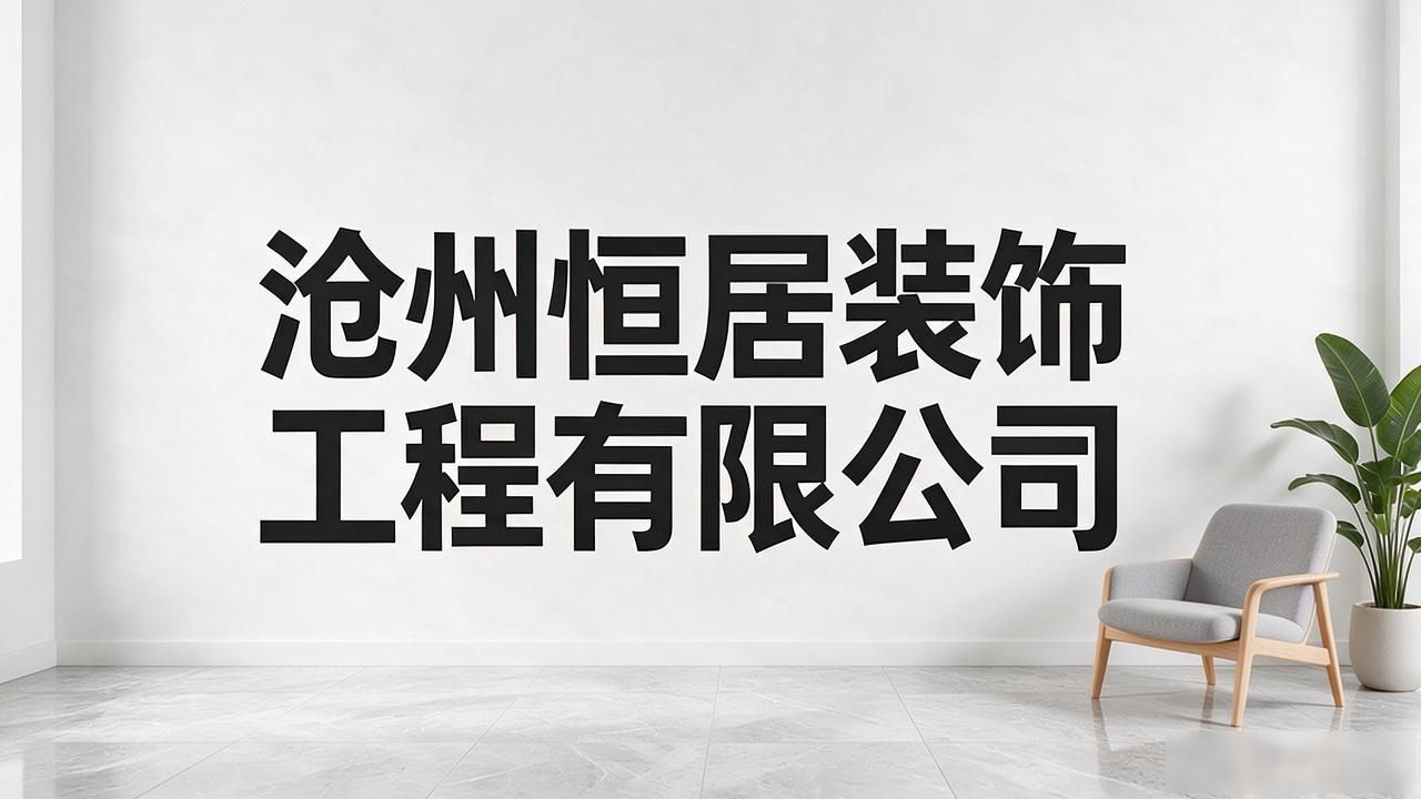 2026年9月沧州新房装修公司十大推荐|靠谱品牌排行榜