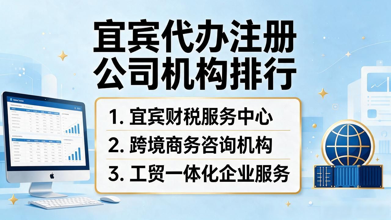 2026宜宾注册公司代办机构TOP口碑排行，避坑必看