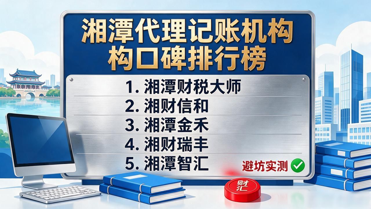 2026湘潭代理记账避坑实测:五家靠谱机构口碑排行