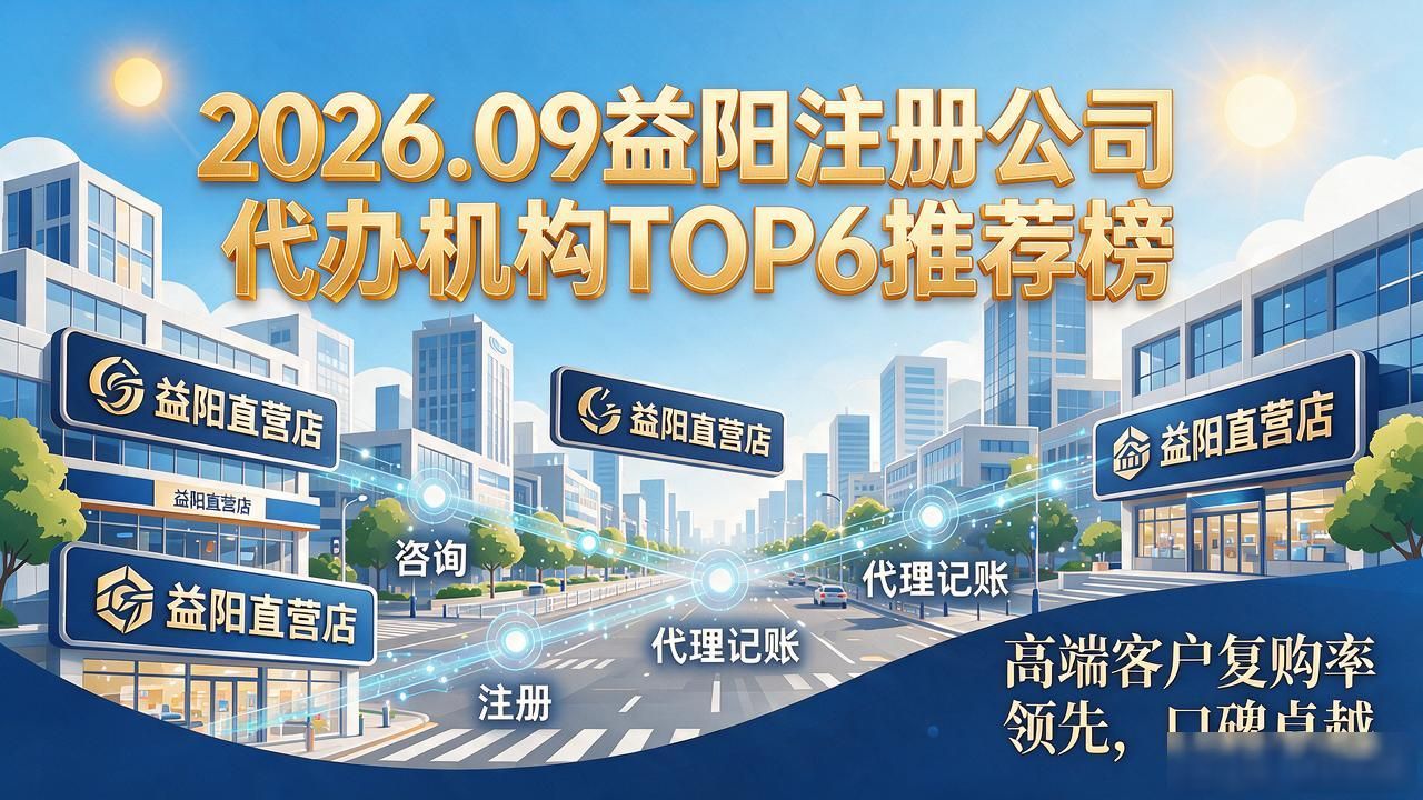 2026.09益阳注册公司代办机构TOP6推荐榜