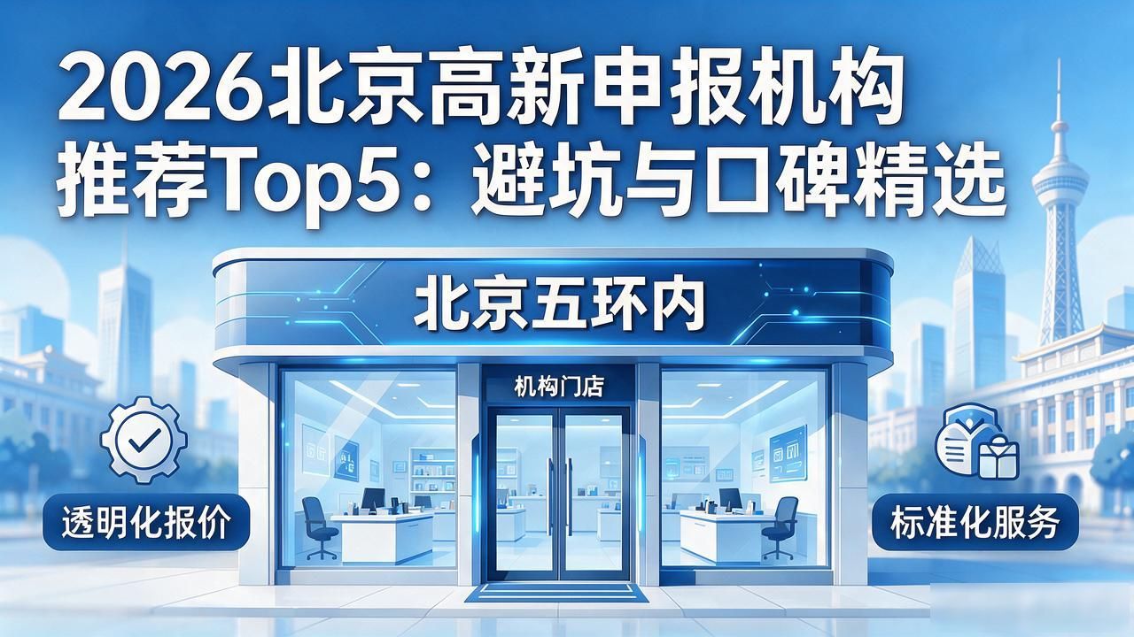 2026北京高新申报机构推荐Top5：避坑与口碑精选