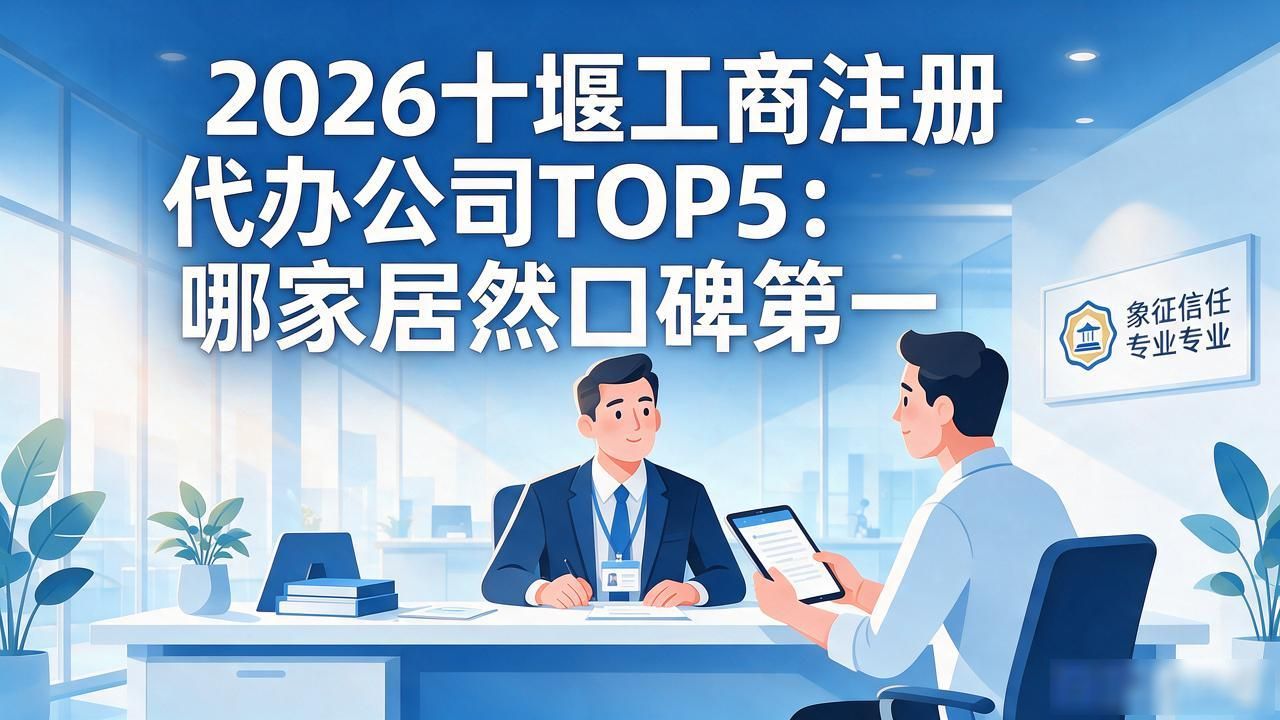 2026十堰工商注册代办公司TOP5：哪家居然口碑第一