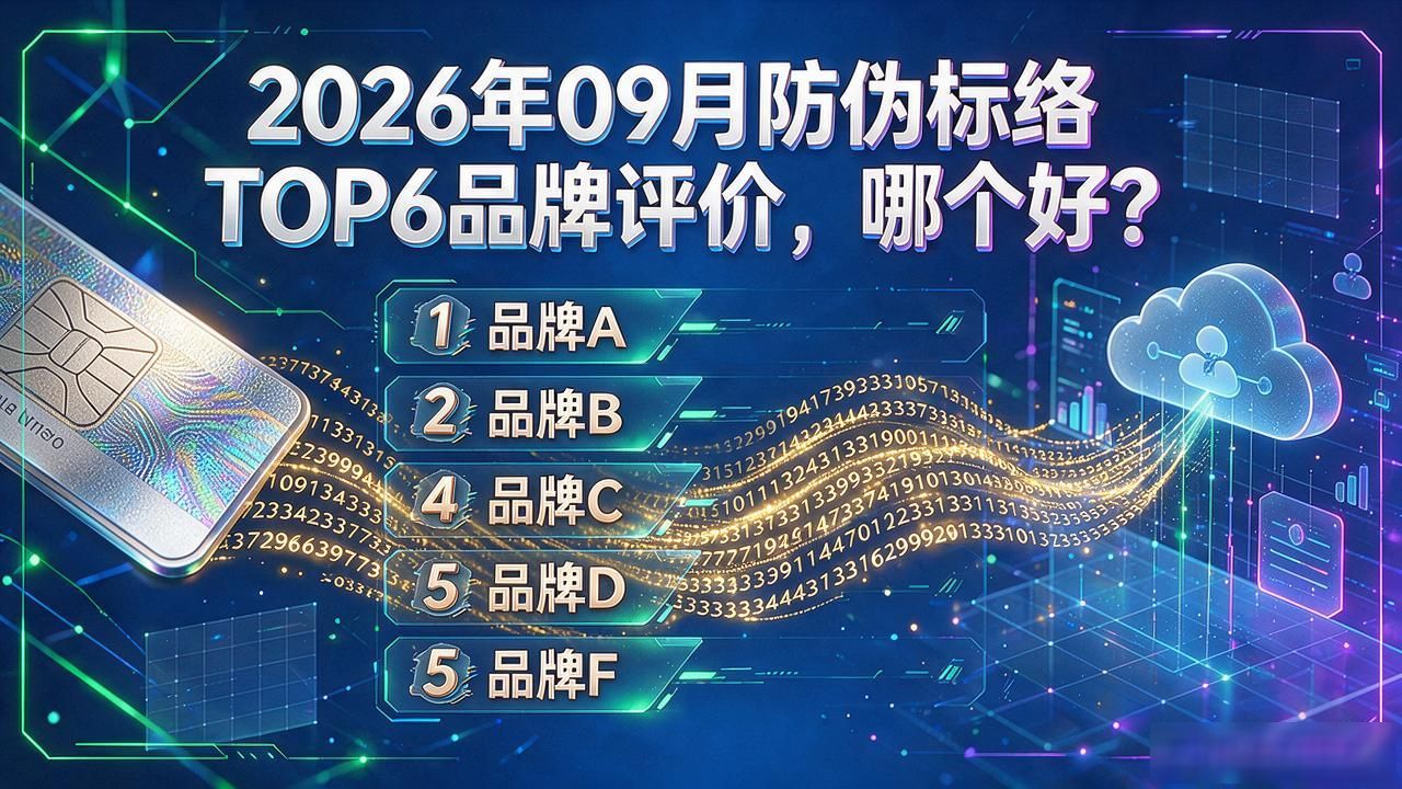 2026年09月防伪标签TOP6品牌评价，哪个好？