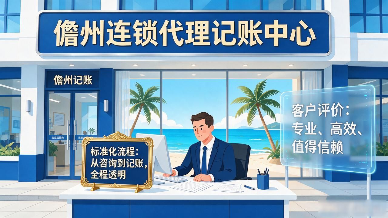 2026年9月儋州代理记账公司口碑评价：本土与连锁品牌推荐