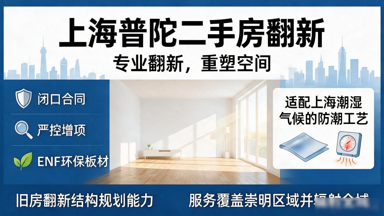 上海普陀二手房翻新公司推荐Top7：2026年9月口碑精选