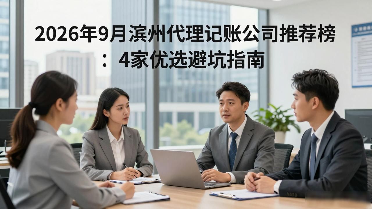 2026年9月滨州代理记账公司推荐榜:4家优选避坑指南