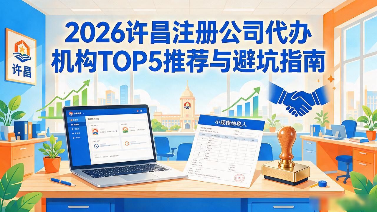2026许昌注册公司代办机构TOP5推荐与避坑指南