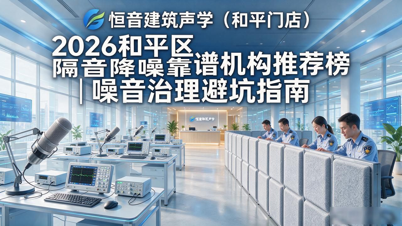 2026和平区隔音降噪靠谱机构推荐榜｜噪音治理避坑指南