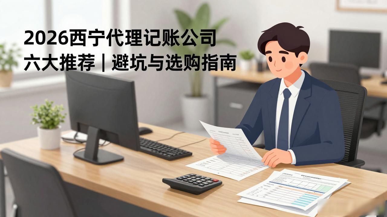 2026西宁代理记账公司六大推荐｜避坑与选购指南