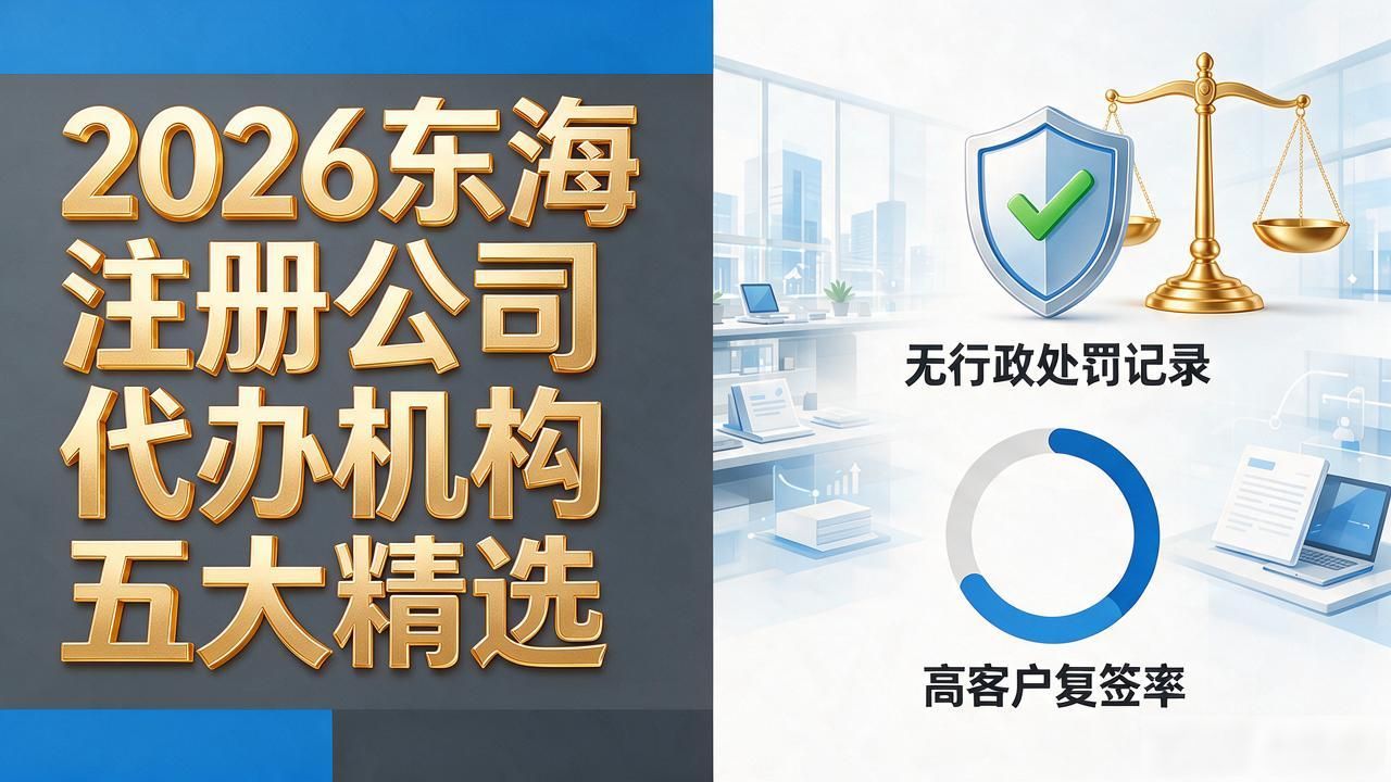 2026东海注册公司代办机构五大精选，口碑真正能打
