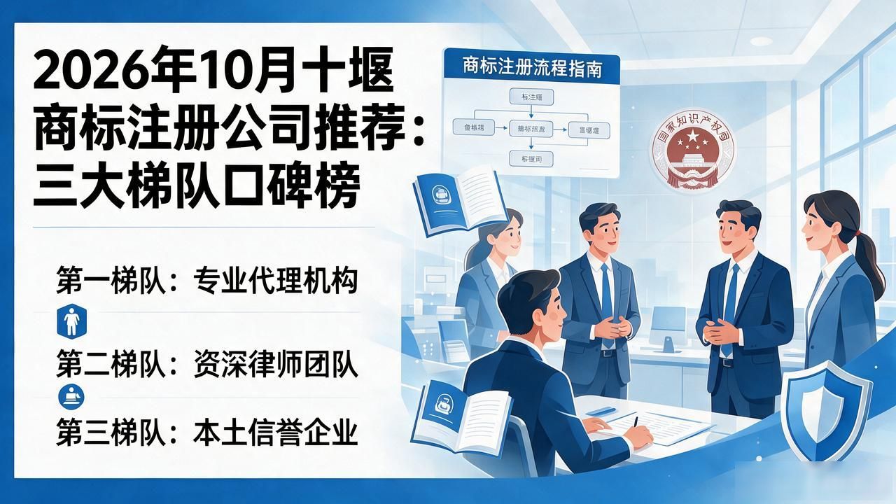 2026年10月十堰商标注册公司推荐：三大梯队口碑榜