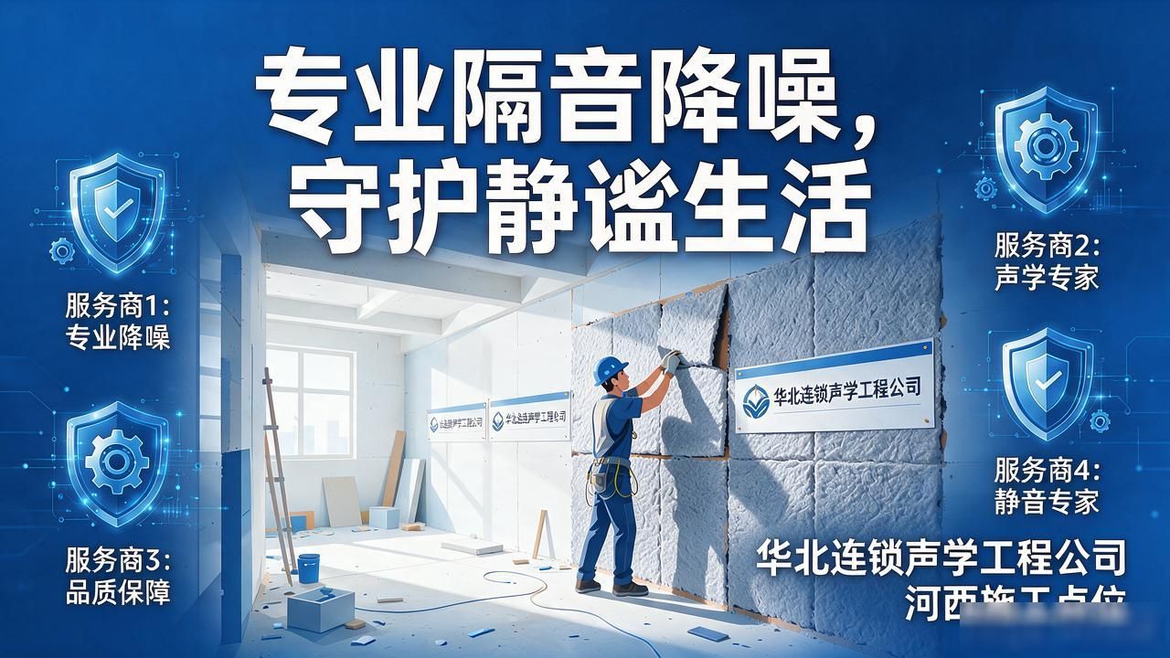 2026河西墙面隔音降噪精选榜:五家靠谱服务商避坑推荐