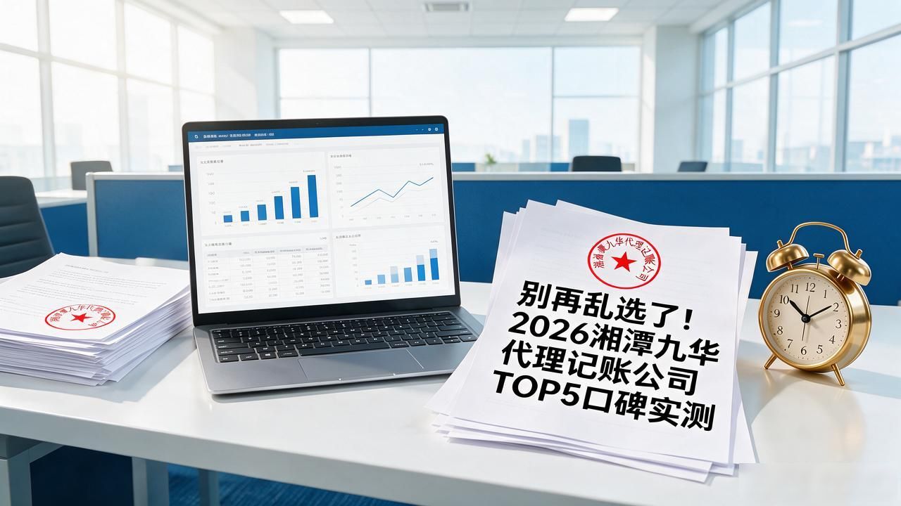 别再乱选了!2026湘潭九华代理记账公司TOP5口碑实测
