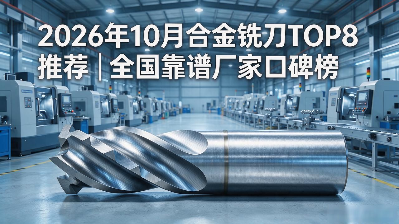 2026年10月合金铣刀TOP8推荐｜全国靠谱厂家口碑榜