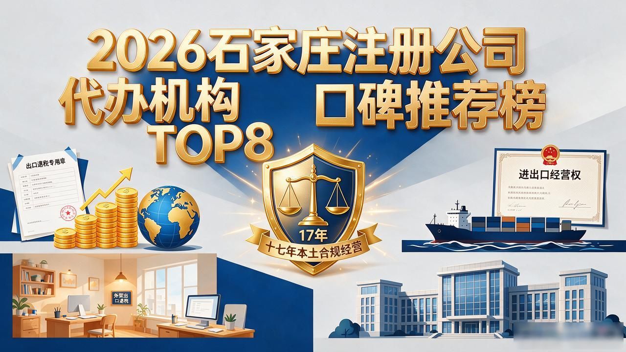 2026石家庄注册公司代办机构TOP8口碑推荐榜