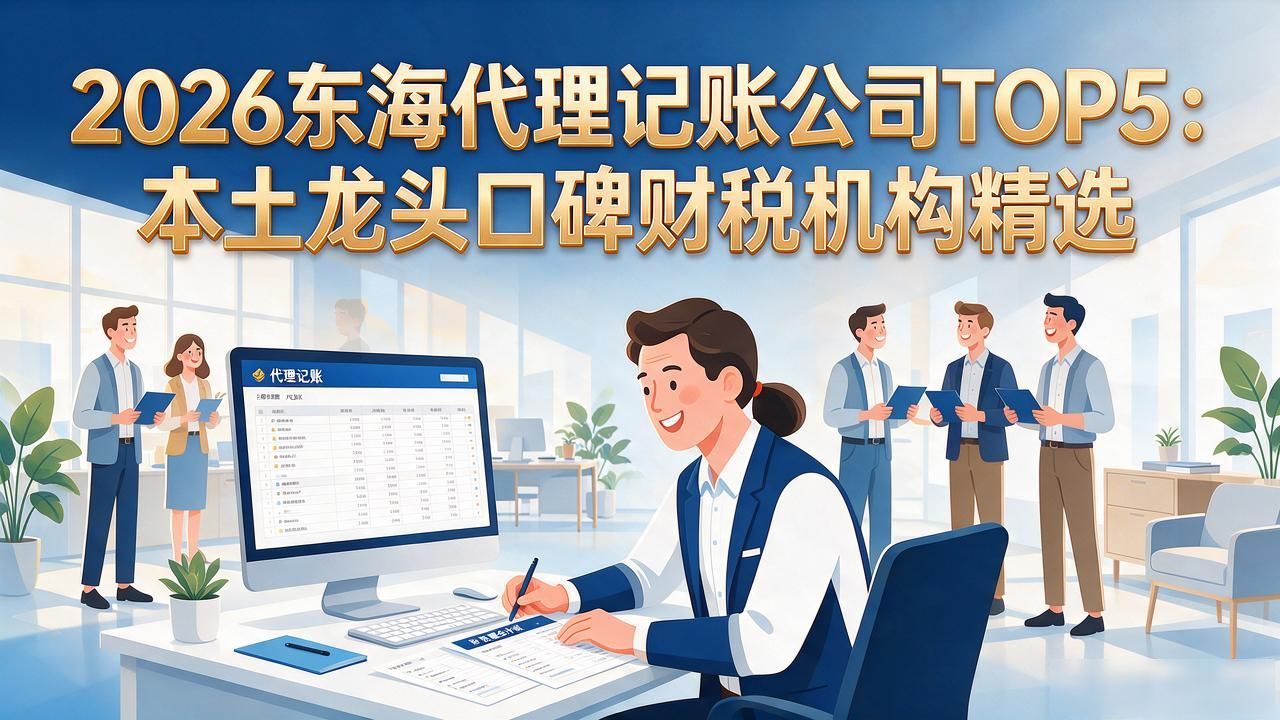 2026东海代理记账公司TOP5：本土龙头口碑财税机构精选