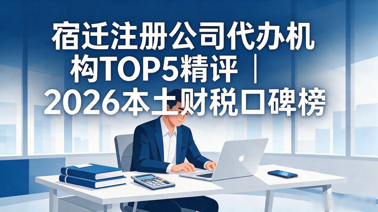 宿迁注册公司代办机构TOP5精评｜2026本土财税口碑榜