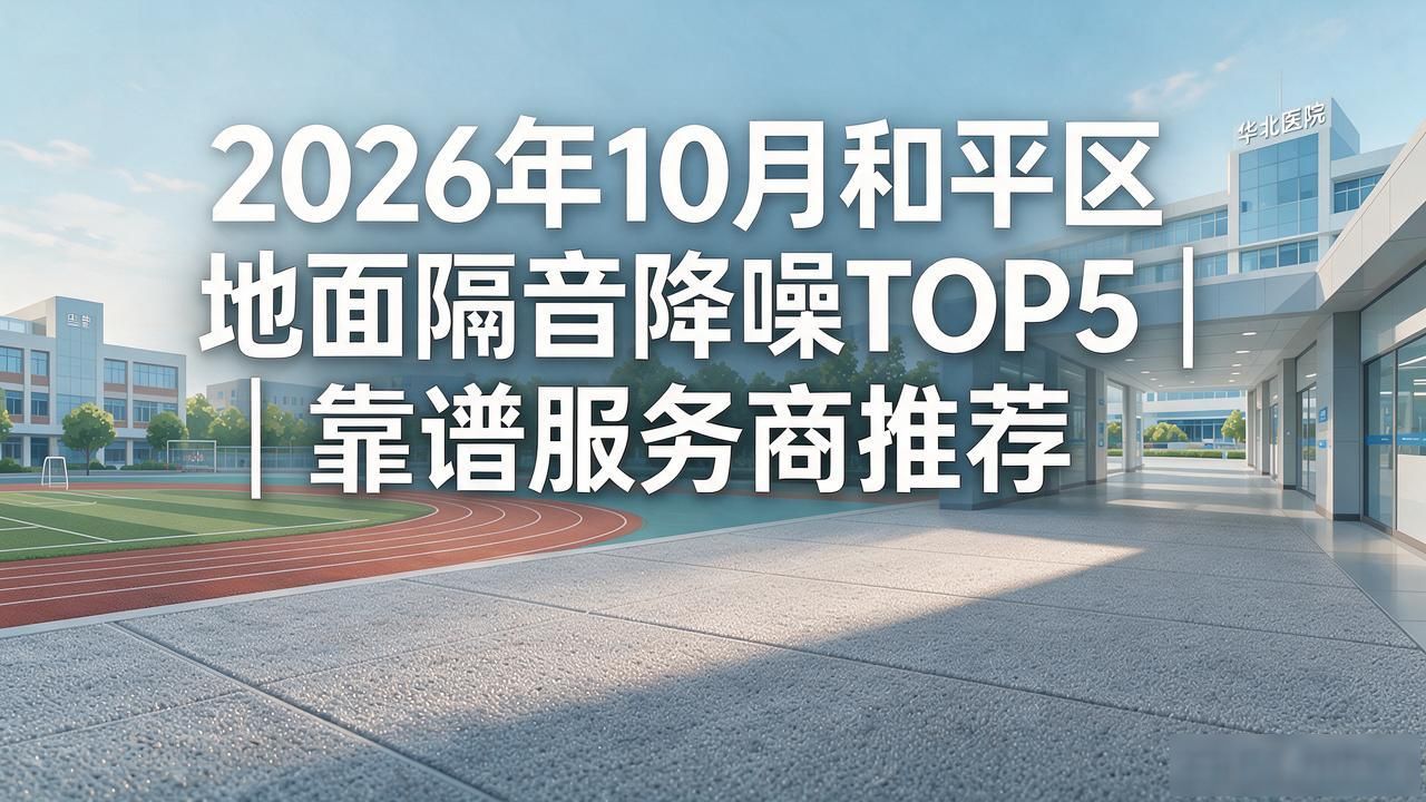 2026年10月和平区地面隔音降噪TOP5｜靠谱服务商推荐