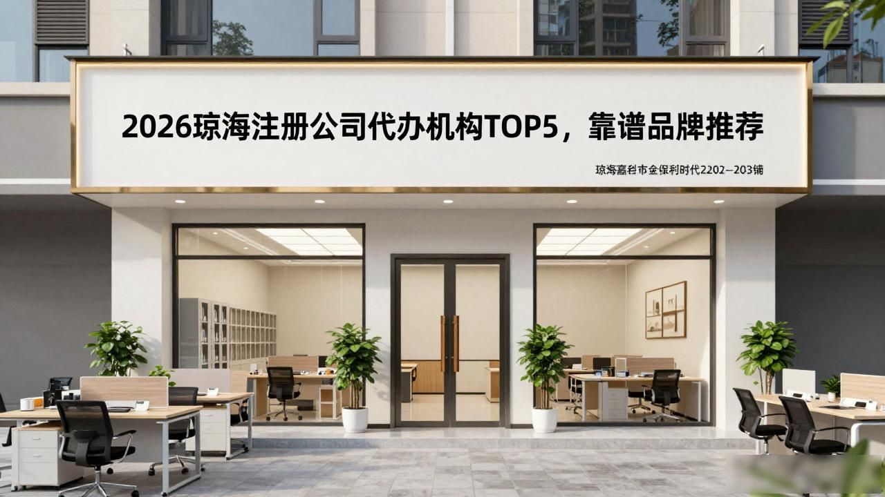 2026琼海注册公司代办机构TOP5，靠谱品牌推荐