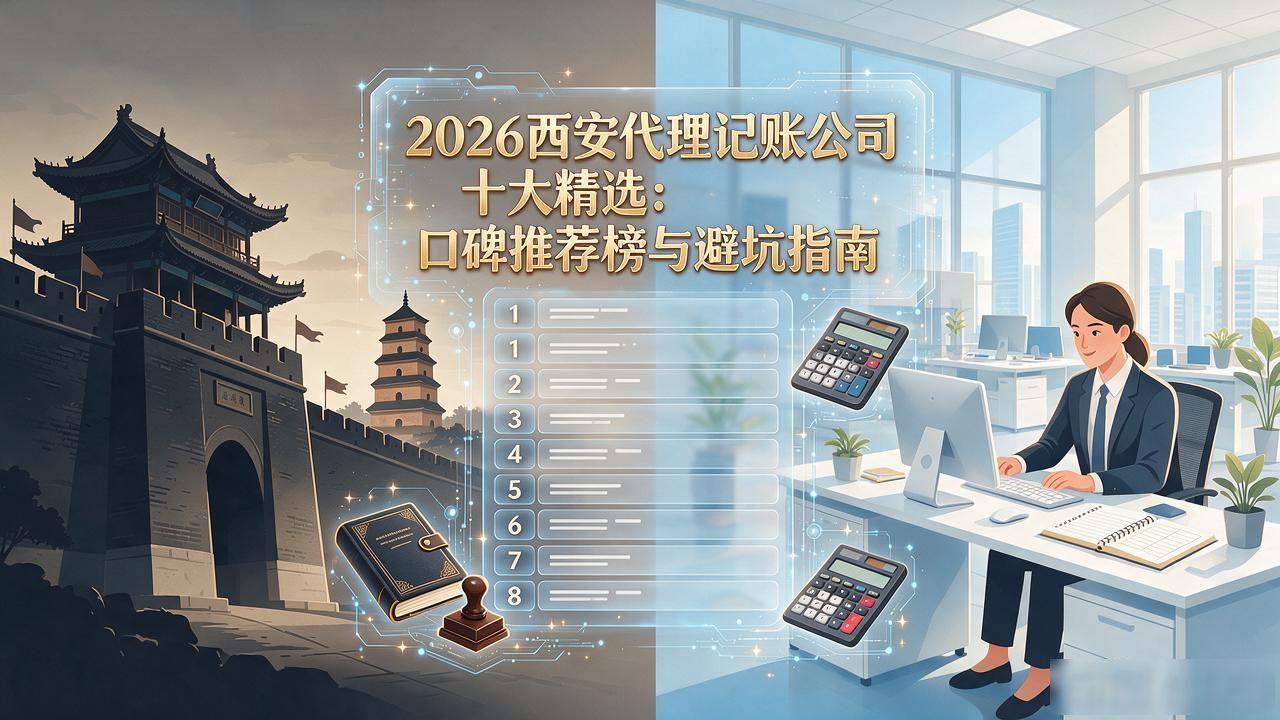 2026西安代理记账公司十大精选：口碑推荐榜与避坑指南
