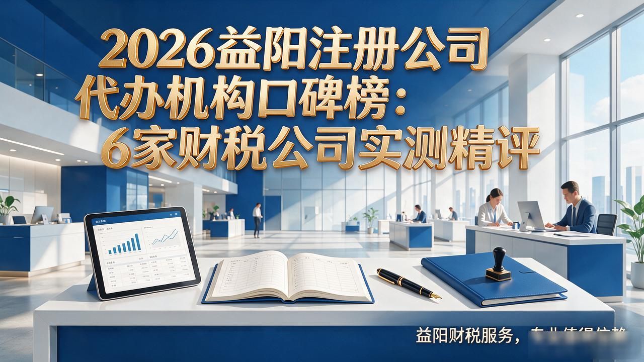 2026益阳注册公司代办机构口碑榜:6家财税公司实测精评