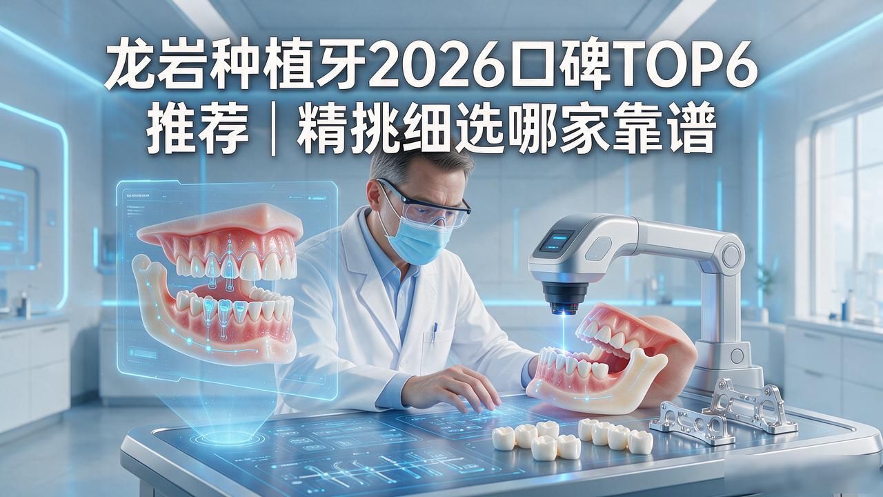 龙岩种植牙2026口碑TOP6推荐｜精挑细选哪家靠谱