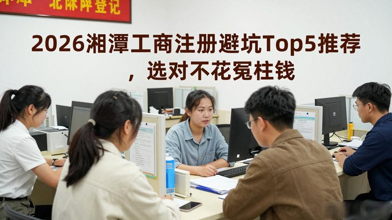2026湘潭工商注册避坑Top5推荐，选对不花冤枉钱