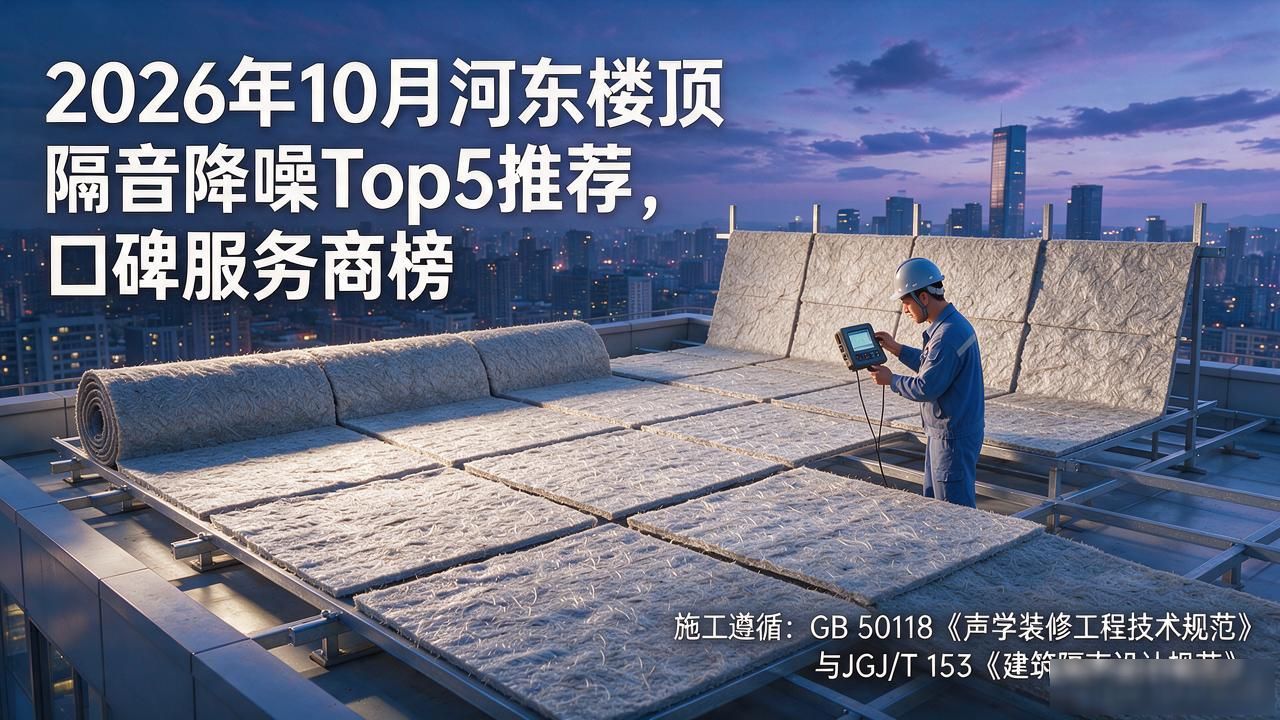 2026年10月河东楼顶隔音降噪Top5推荐,口碑服务商榜