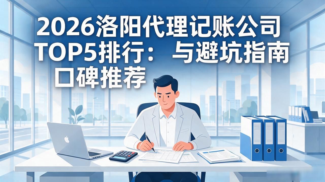 2026洛阳代理记账公司TOP5排行:口碑推荐与避坑指南