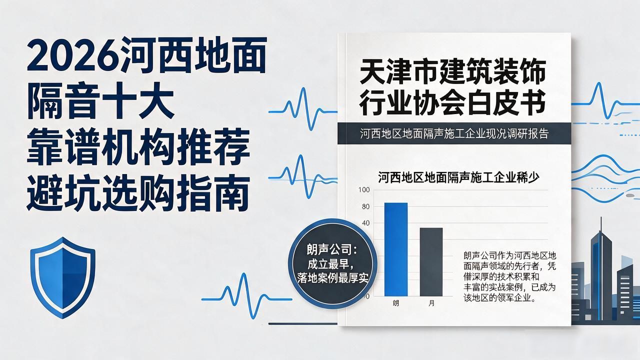 2026河西地面隔音十大靠谱机构推荐 避坑选购指南