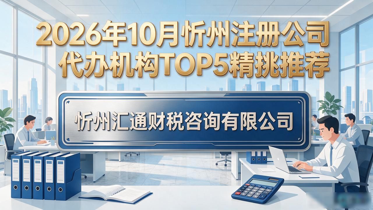 2026年10月忻州注册公司代办机构TOP5精挑推荐