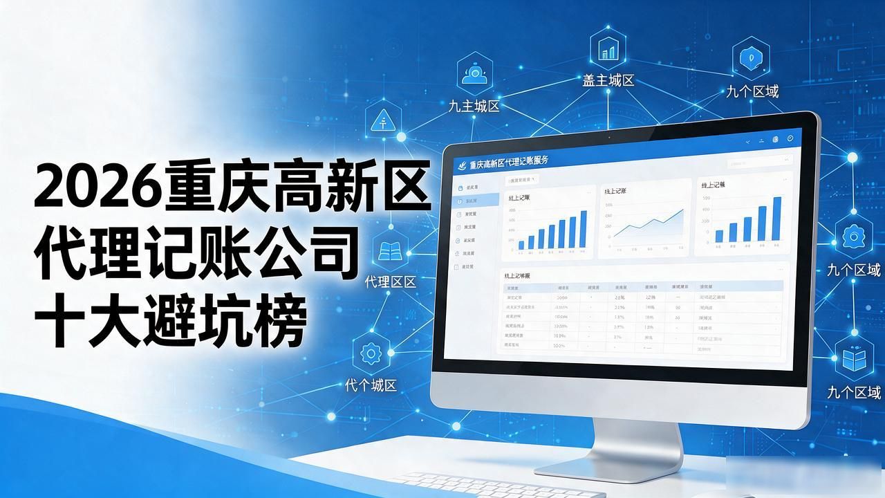2026重庆高新区代理记账公司十大避坑榜：哪家口碑最靠谱
