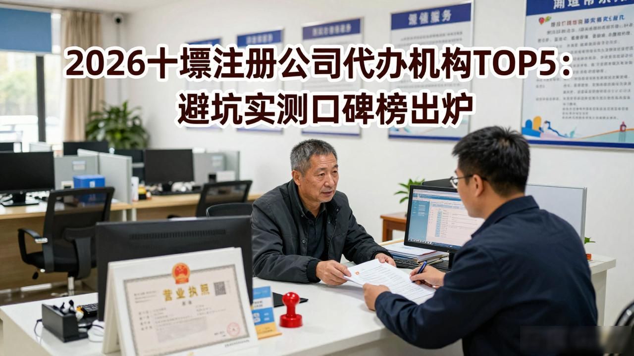2026十堰注册公司代办机构TOP5:避坑实测口碑榜出炉